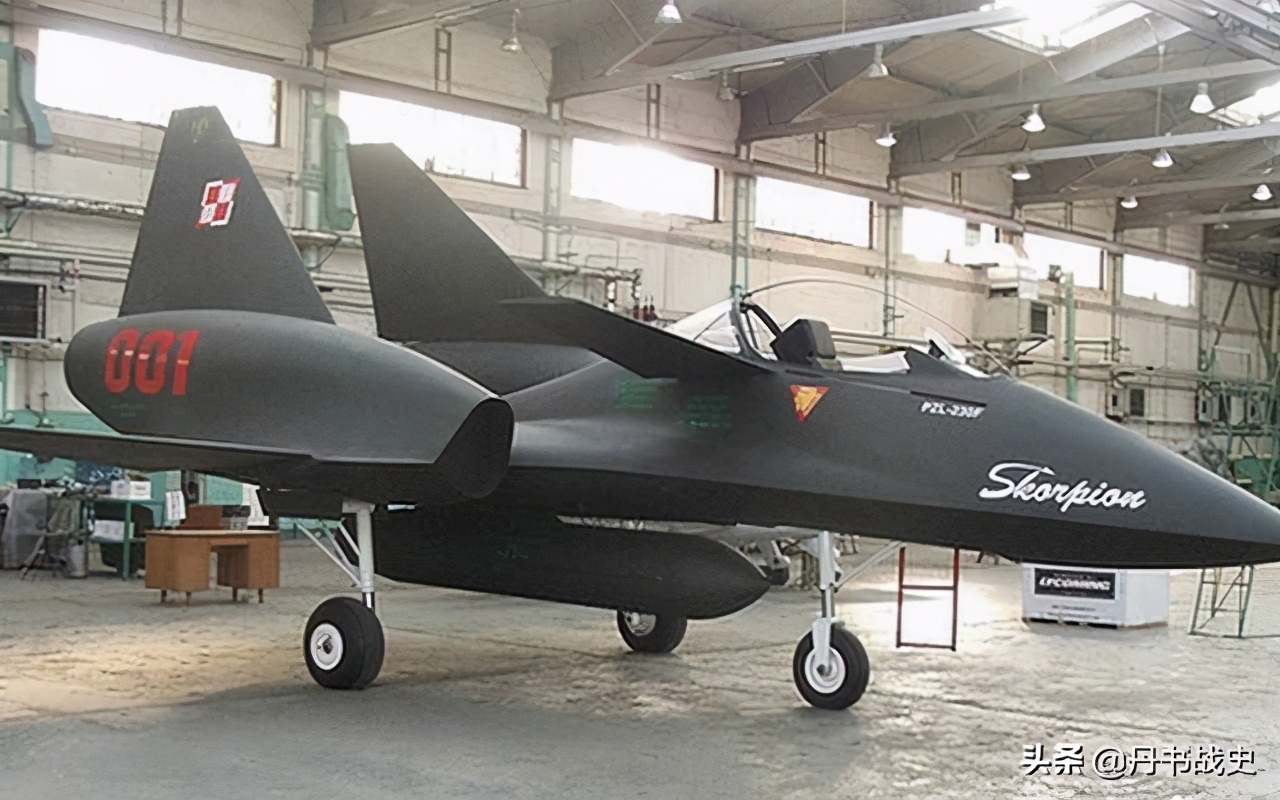 波兰PZL-230“蝎子”攻击机，很有科幻外表的小短腿