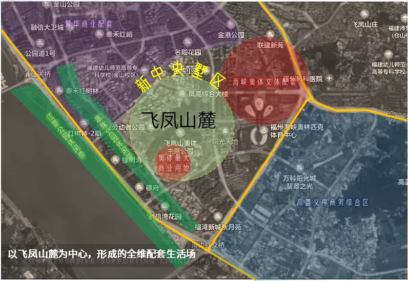 福州再现中央墅区？飞凤山麓 榕城下一处人居高地