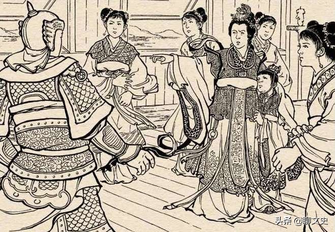 三国608：赵云竟从孙夫人怀里把阿斗夺下来，为保护少主真是拼了