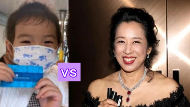 有種"富人長相"叫郭晶晶女兒，"腰果眼"標誌，一看就是一家人