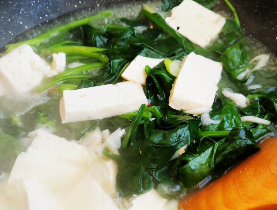 图片[5]-菠菜豆腐汤的做法步骤图 1碗下肚全身舒服-起舞食谱网