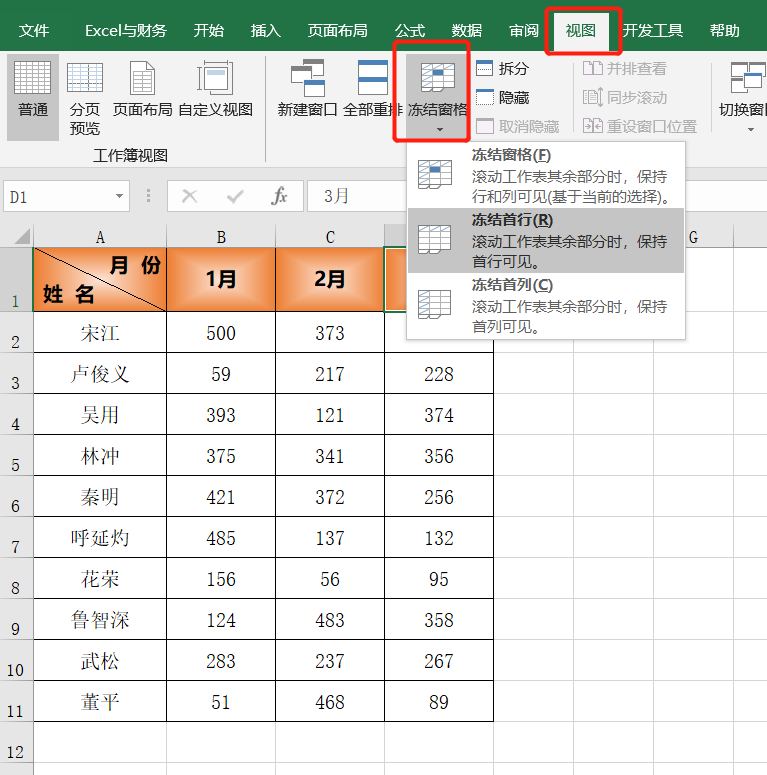 掌握这8个Excel技巧，搞定表格表头难题你比同事更轻松