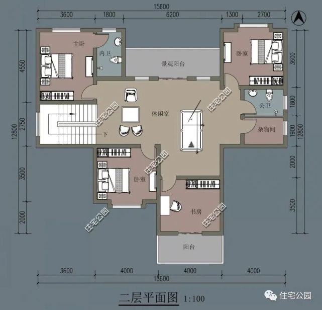 精选图库：20套农村美式风格户型图