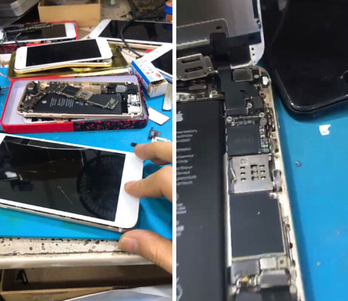 iphone6换屏多少钱，显示屏摔坏了