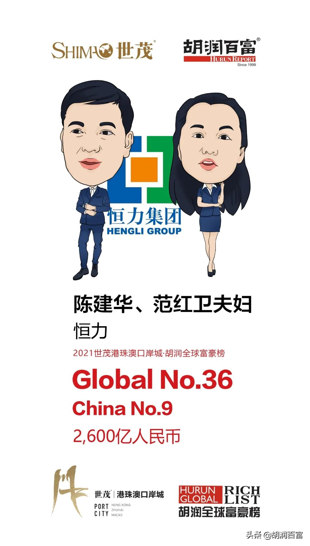 《2021世茂港珠澳口岸城·胡润全球富豪榜》重磅发布