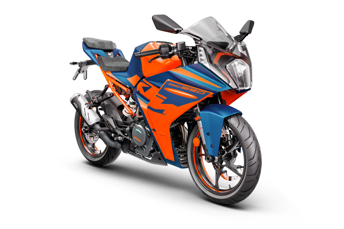 前后悬挂可调、完整电控上身!2022 KTM RC390海外发布