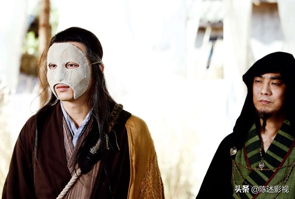 饒了觀眾吧，同是楊過摘面具，除了古天樂其他人都在耍帥