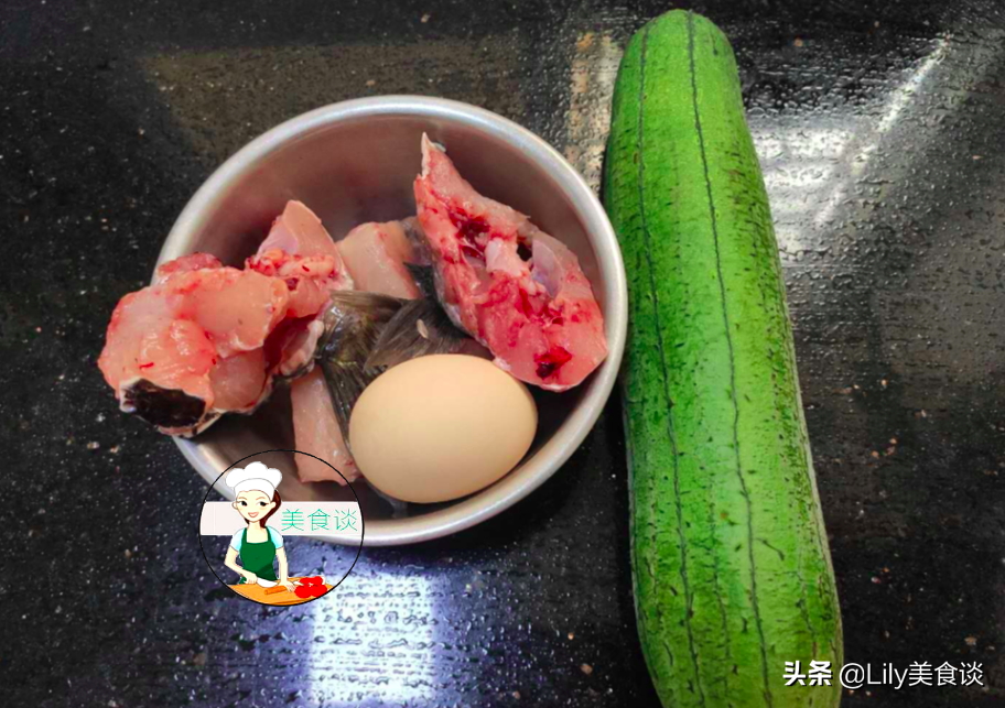 图片[4]-鱼骨丝瓜鸡蛋汤做法步骤图 春天吃特营养-起舞食谱网