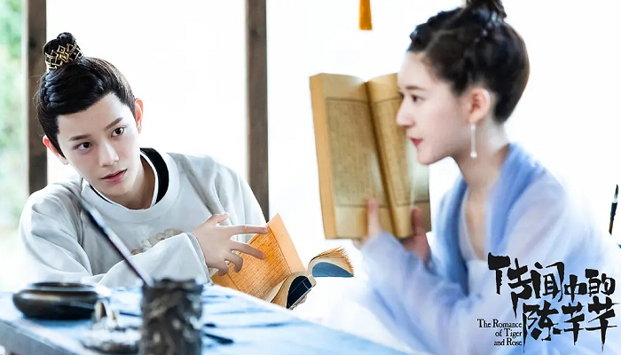 因《传闻中的陈芊芊》走红，同样是圆脸古装女