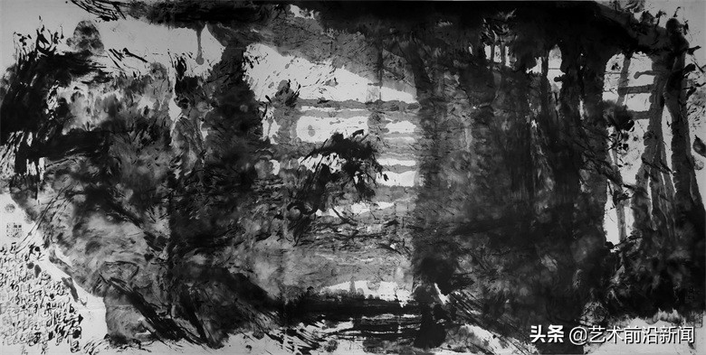 “石头娃”的水墨丹心——著名画家王小信创“水重乱柴皴”画法，彰显笔墨的力量