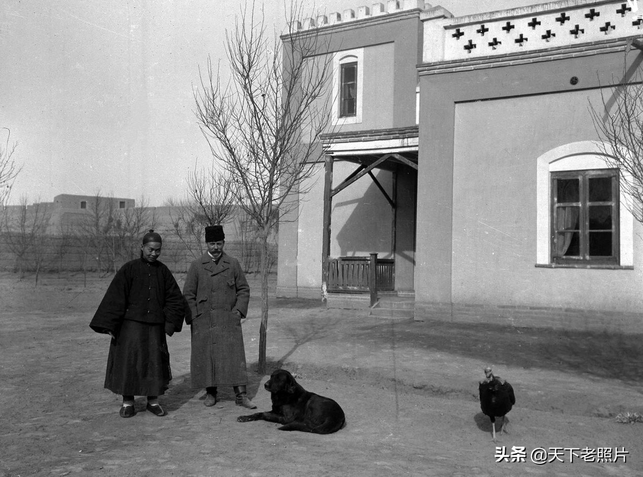 1906年新疆喀什老照片 百年前喀什城市印象及人物风貌