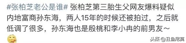 张柏芝否认儿子父亲是孙东海，辟谣声明就两个字和一张图