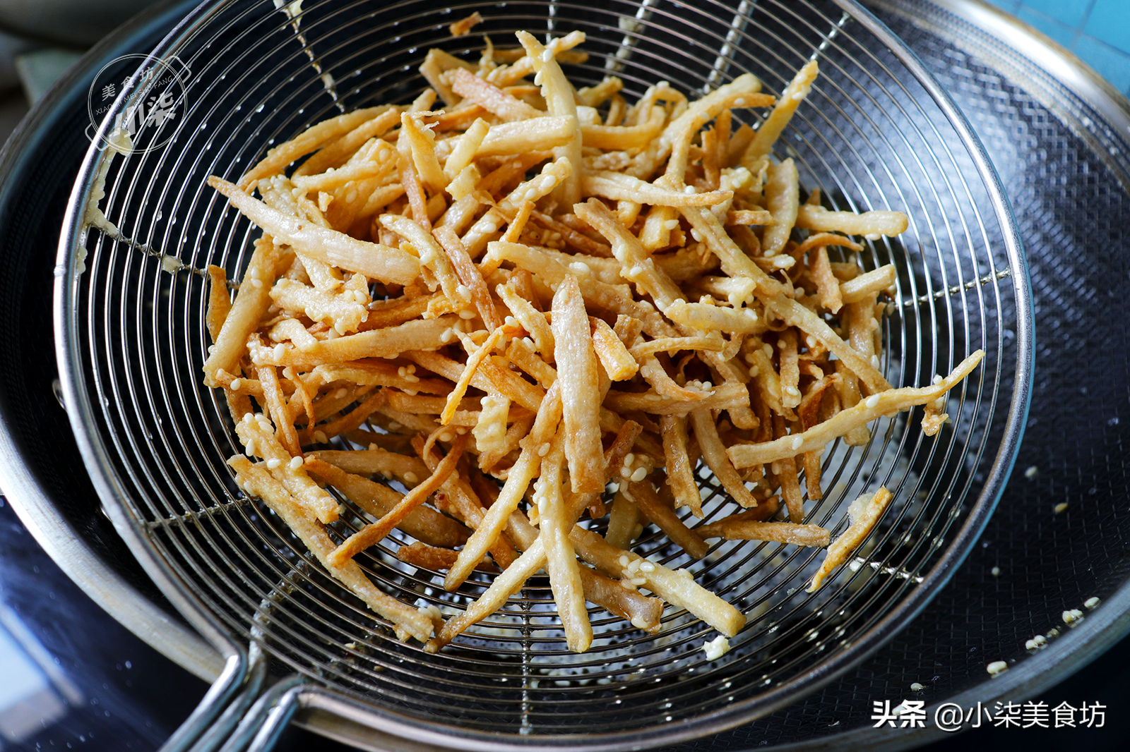 圖片[13]-過年特色美味“干煸藕絲”的做法 出鍋香辣酥脆 下酒又下飯-起舞食譜網
