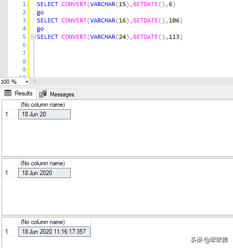 聊一聊SQL Server中的Cast()和Convert()函数的区别