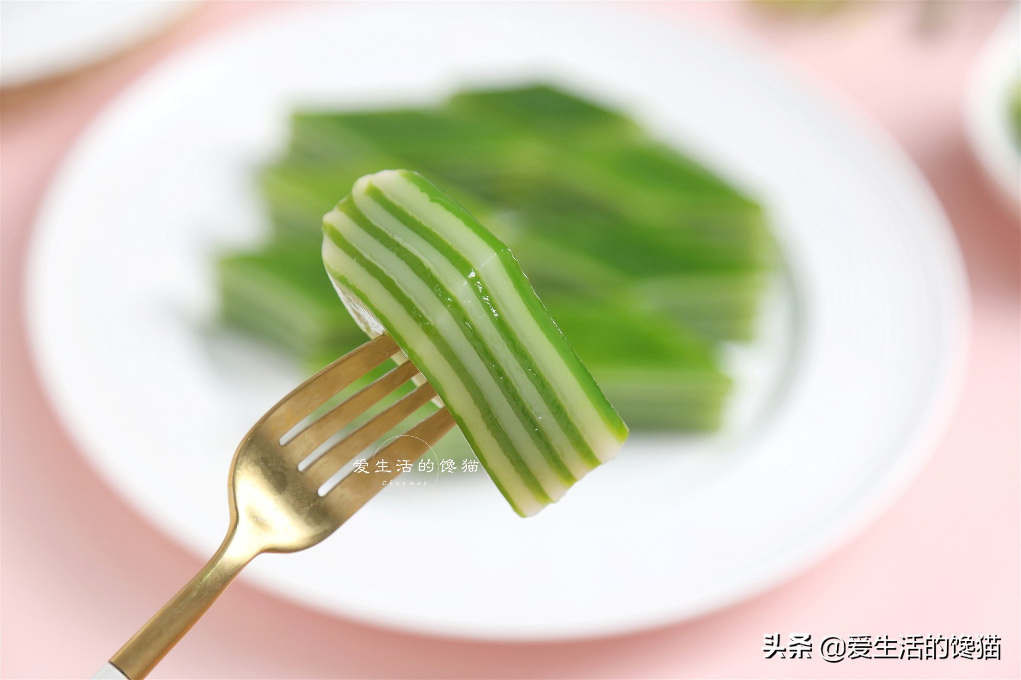 自制斑斓千层糕 Q弹爽口颜色不发黄 Foodlife