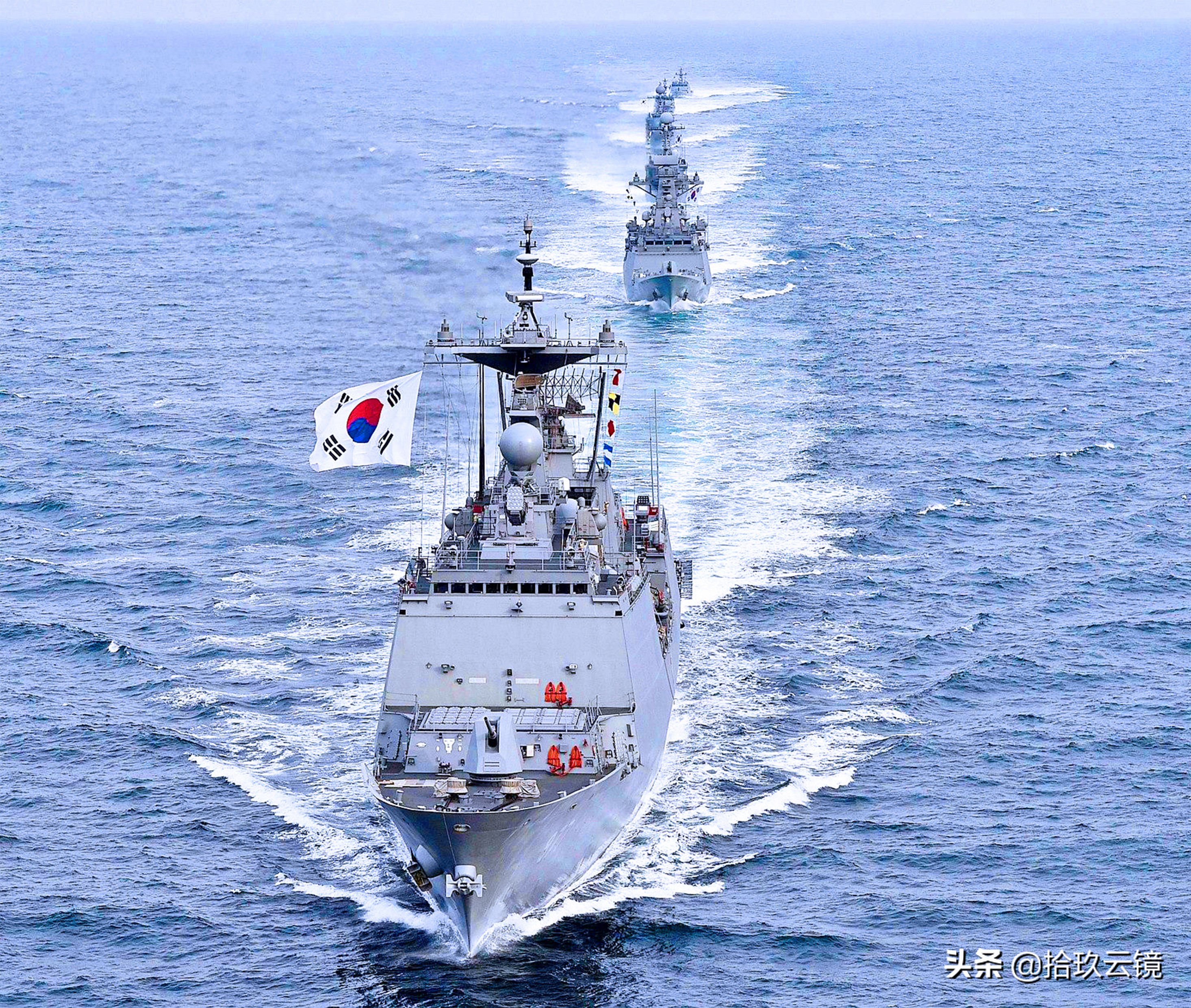 韩国海军有多强？170多艘舰艇、20万吨排水量，实力不容小觑