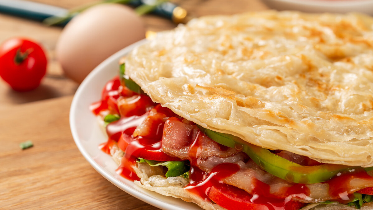 4种家常千层饼做法 一层层撕着吃 蓬松暄软好消化 放2天都不硬 蓉小厨 Mdeditor