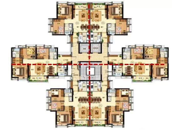 万科再现独特创新极致户型，78㎡做三房都觉得宽