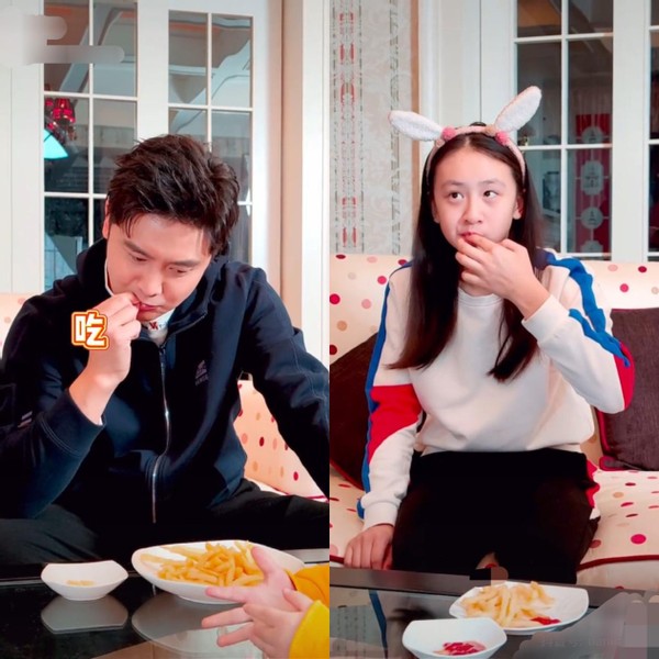 田亮晒照露出婴儿身体疑是三胎，女儿学费三十