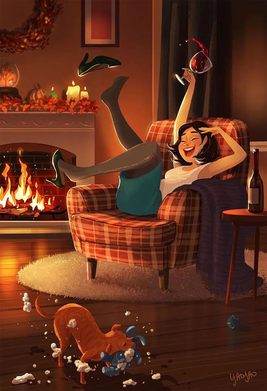 養一隻寵物是什麼體驗？ 來看看這位插畫師的作品，你就懂了