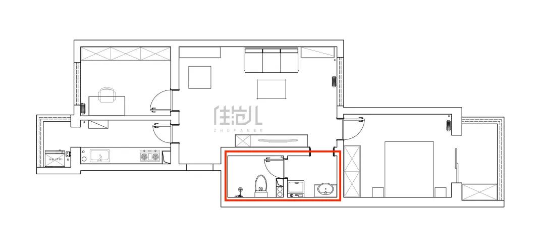 62m²显大超100m²，最适合普通中国家庭的风格，没有之一