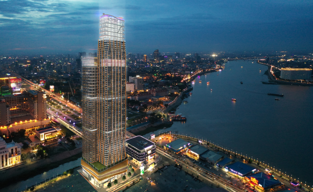 柬埔寨金边地标钻石岛新贵丨MESONG 金汇高端公寓