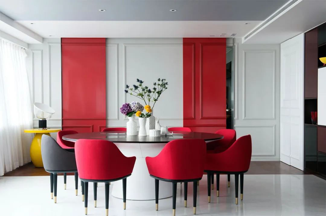 YDD·设计｜51种红色餐厅装饰设计