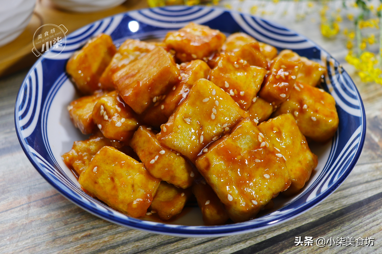 圖片[1]-豆腐這樣做太香了 我家隔三差五就要吃 拿排骨都不換 做法簡單-起舞食譜網(wǎng)