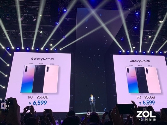 国行三星Note10正式发布，安卓机皇仅6599元起