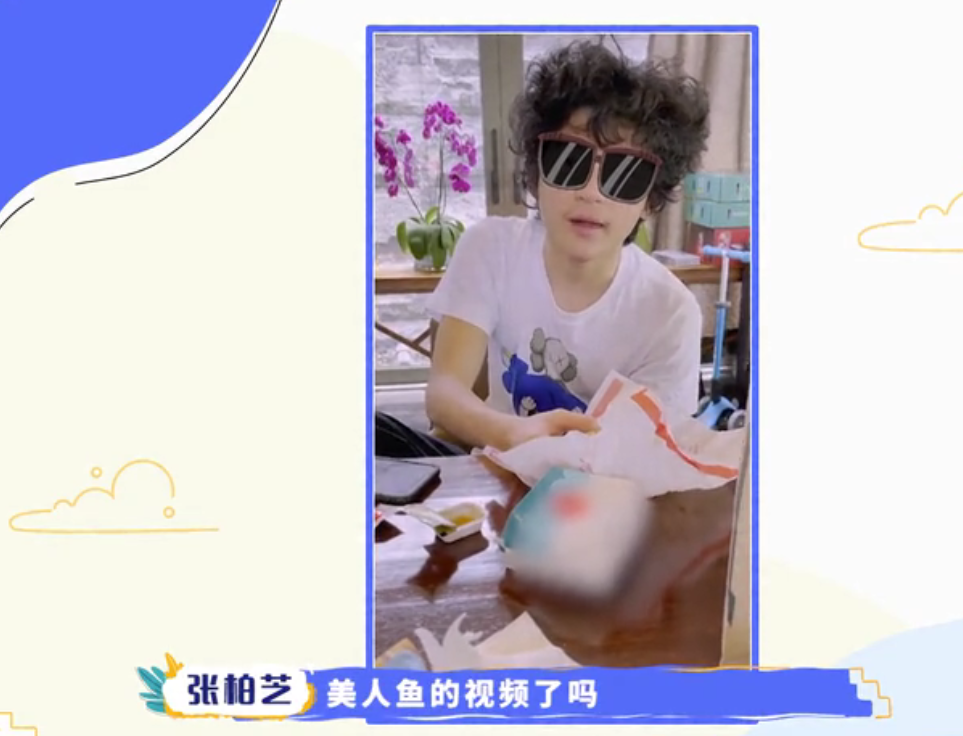 14歲Lucas燙爆炸頭，耍酷性格極像謝霆鋒，張柏芝巧妙與兒子相處