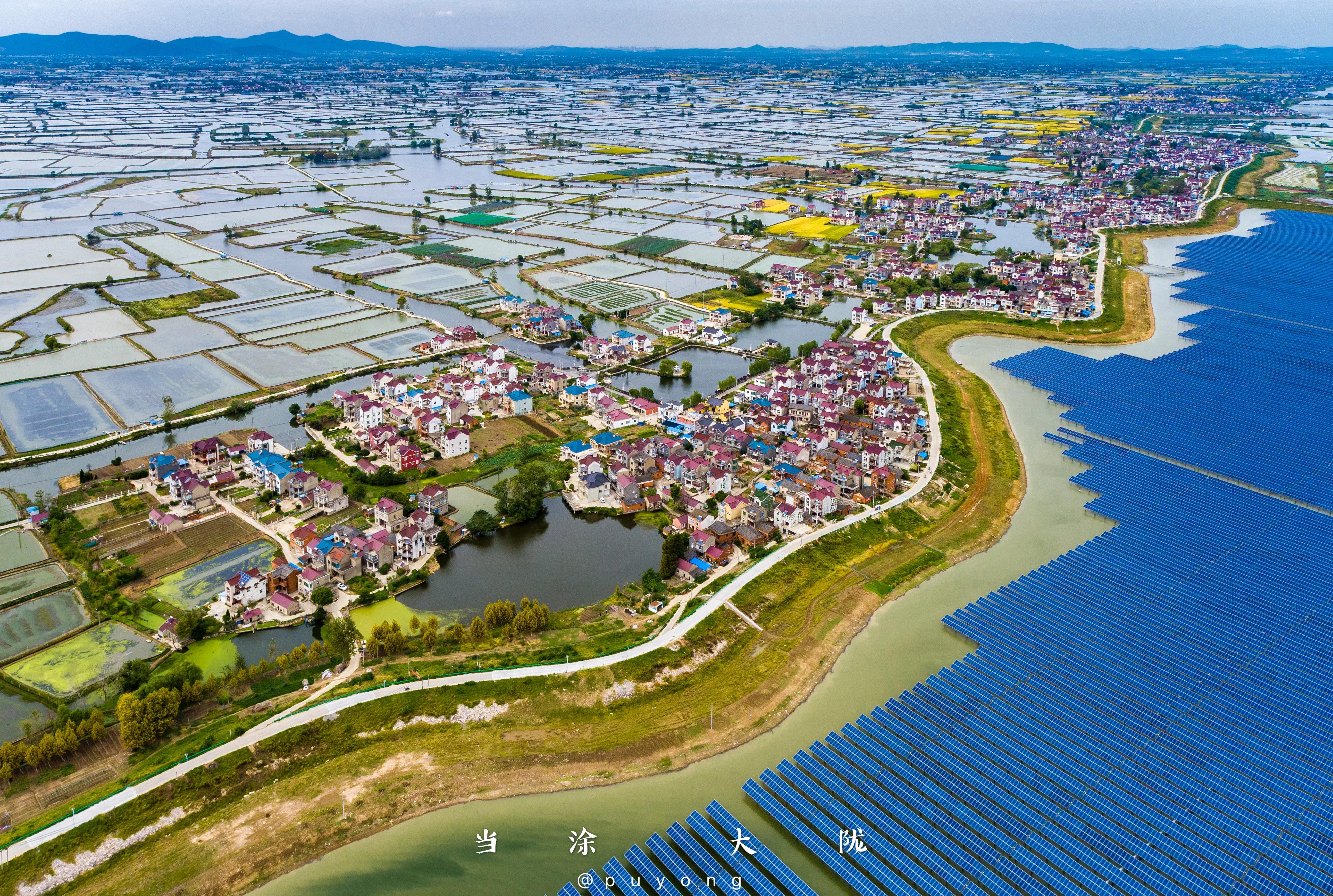 (当涂大公圩鱼米乡)近年来,随着石臼湖环境整治,水域原生态环境越来