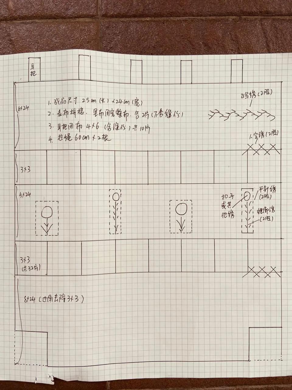 拼布束口袋，一看就想要，是时候对家里碎布料下手了