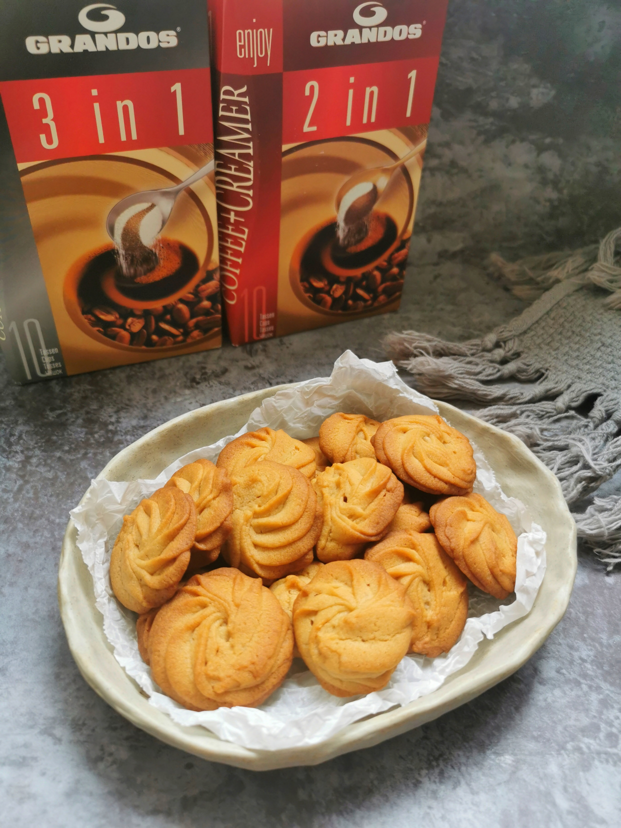 咖啡用來做餅乾，酥脆香甜又提神，下午茶必備，新手也能成功