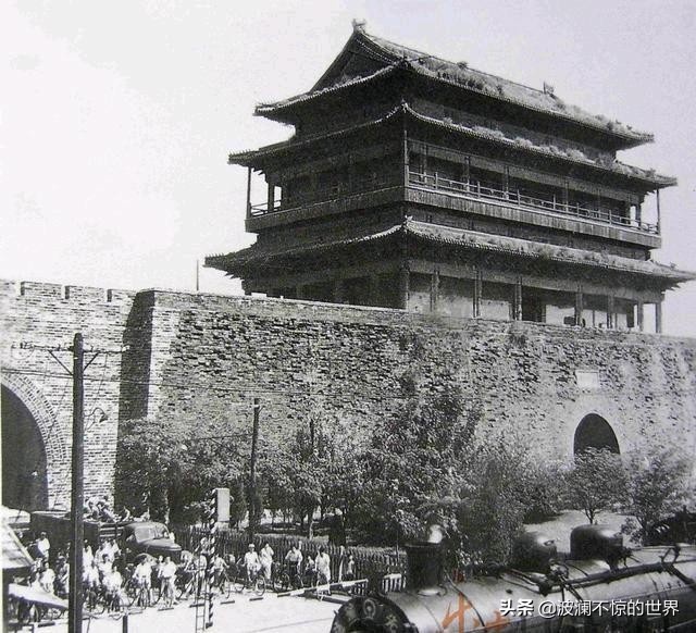 老照片:珍贵无比的北京老城楼照片 很多人没有见