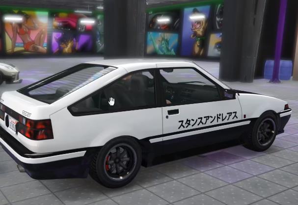 《GTA5》致敬“秋名山车神”彩蛋，更新头文字D专属AE86