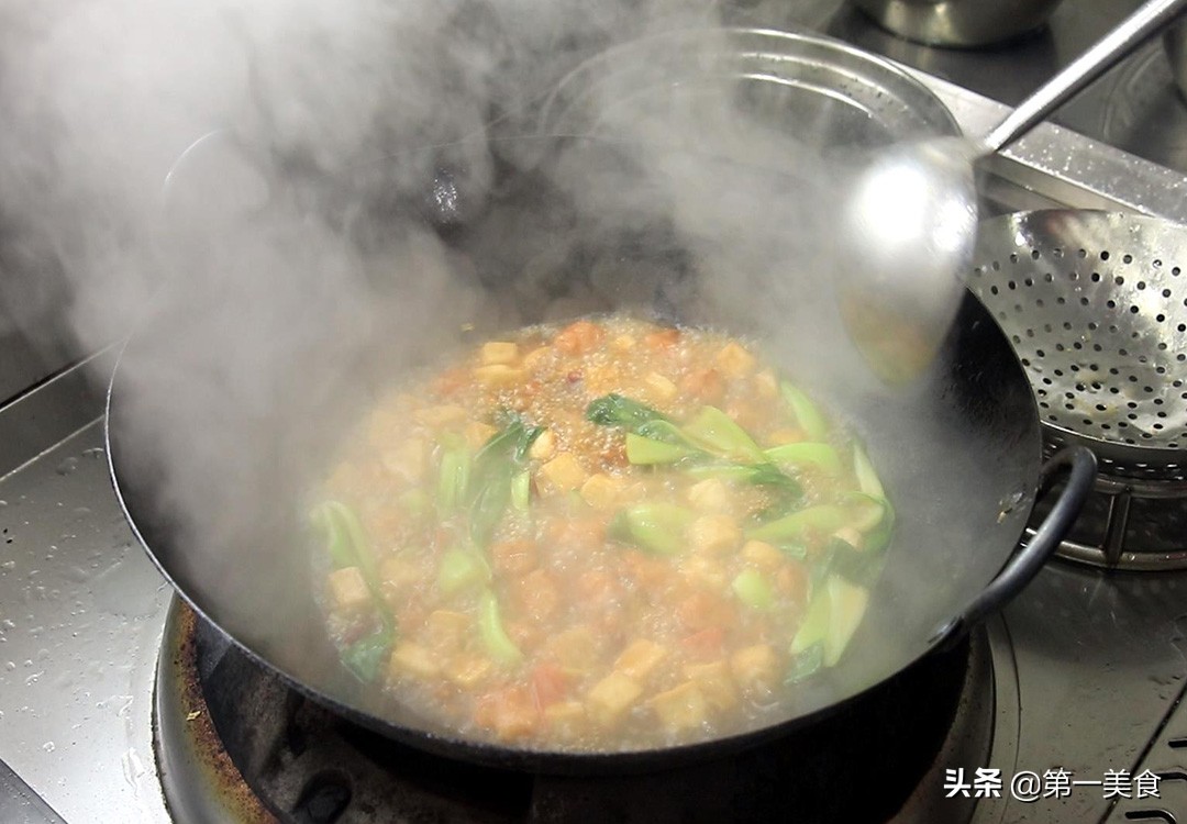 图片[12]-【青菜丸子炖豆腐】做法步骤图 清淡少油-起舞食谱网