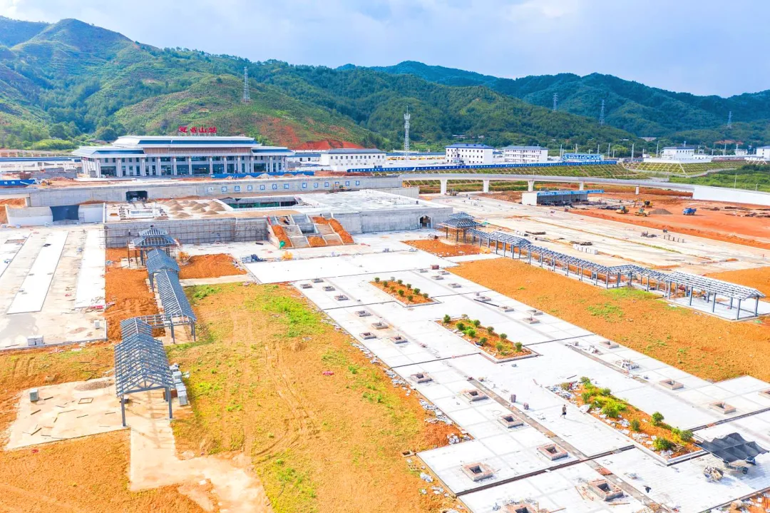 车站已建成！电网将送电！连城这条铁路进入通车倒计时→