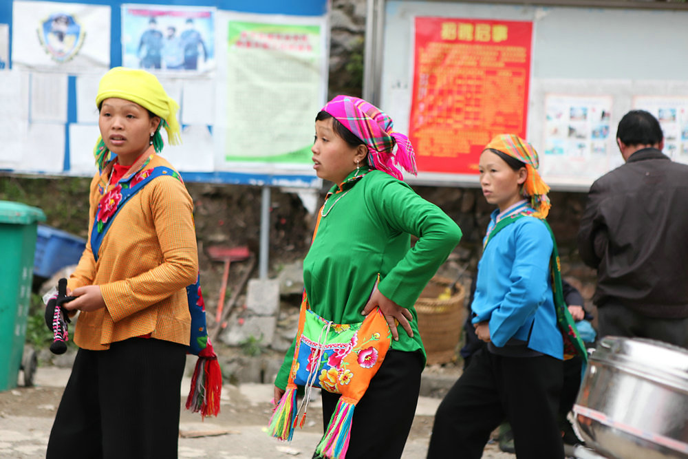 广西沿边公路的最后一个圩场：那坡弄合村 广西,沿边,公路,最后,最后一个