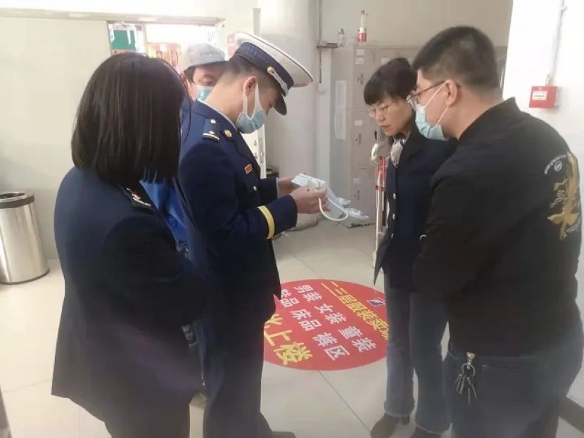 消防产品打假 廊坊消防在行动