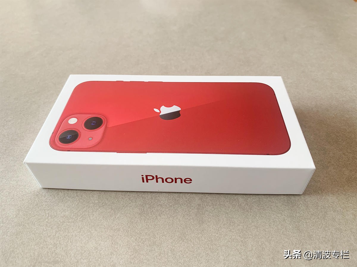 苹果iPhone13破发！“中国红”版包装开箱