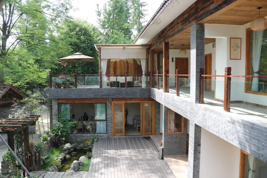 向往的民宿春节住在郫都