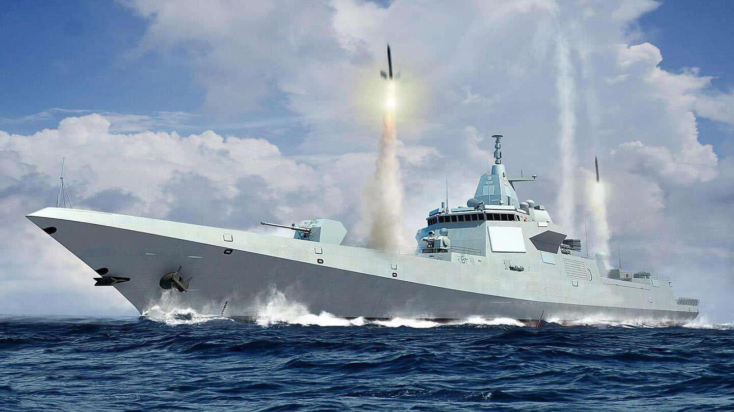 055首次海考，实力令人惊奇，比美军先进科幻战