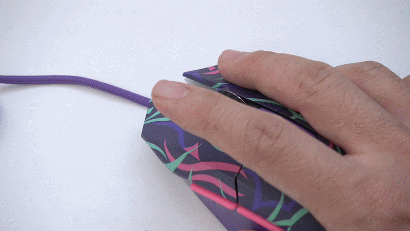 达尔优EM910荆棘版轻量化游戏鼠标体验：兼顾了手感与操纵感