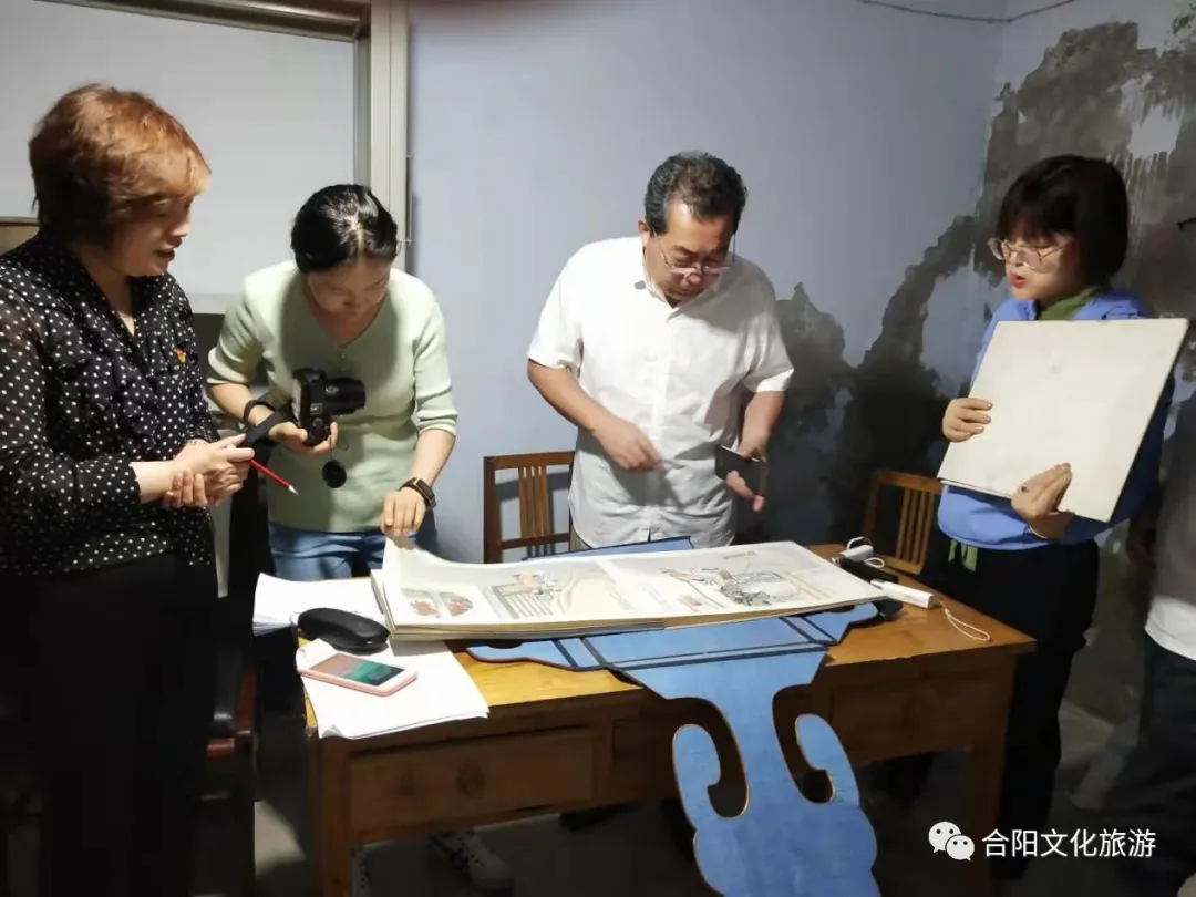 省文物局鉴定中心专家组来合阳县博物馆开展文物鉴定定级工作
