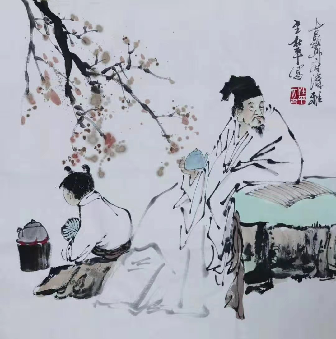 工艺美术大师杜平绘画作品展1.