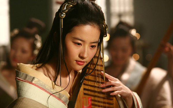 赞美女子的优美古风句子，形容一个女人很有古风图片