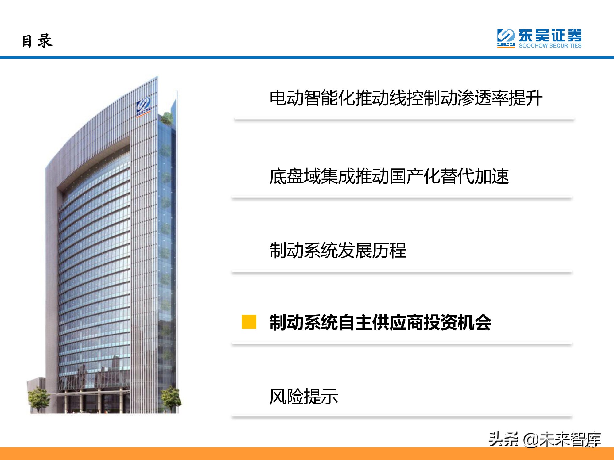 汽车产业专题报告：线控制动加速国产化替代