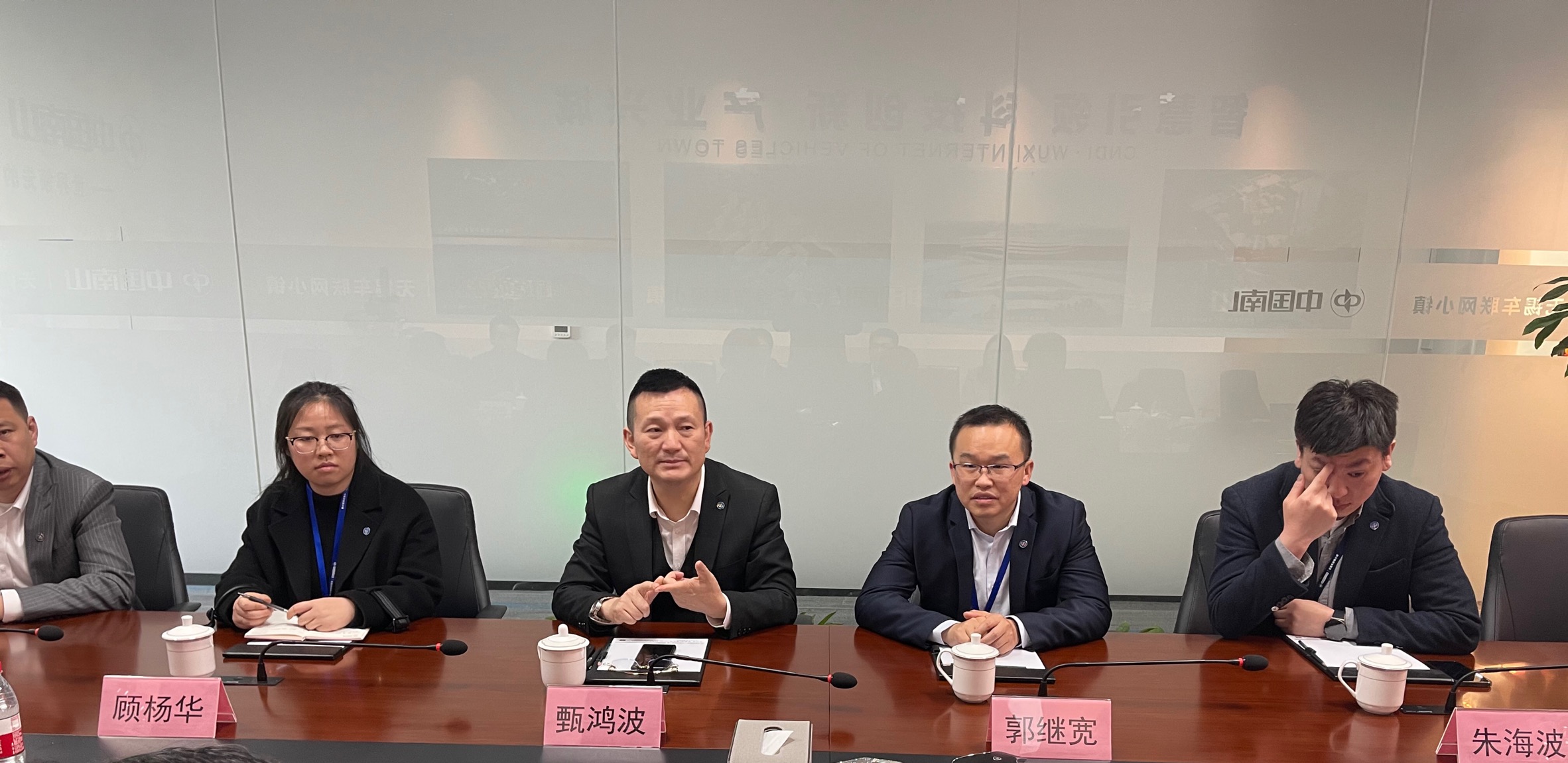 济南新材料产业园区管委会主任韩利师赴上海无锡招商考察学习