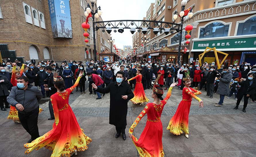 上合组织秘书长率团访问新疆：世界不能再被谎言欺骗