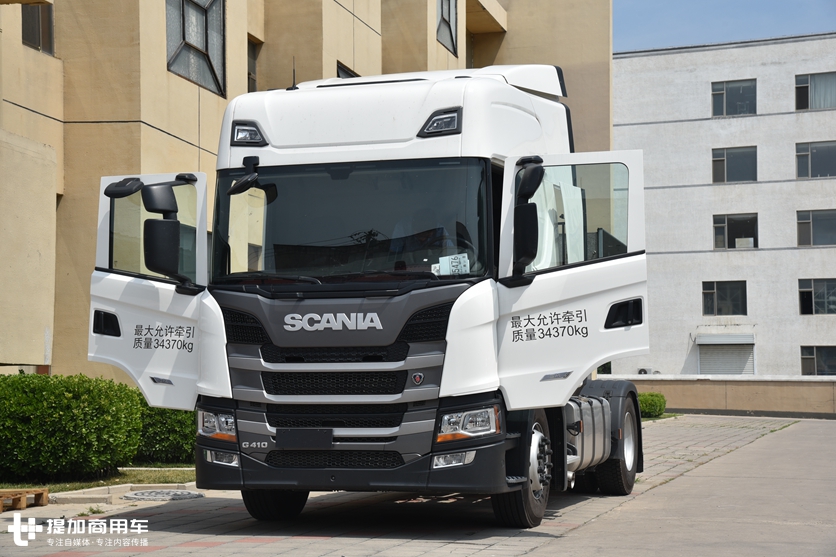 斯堪尼亚的国六入门车型,特别适合快递运输,据说